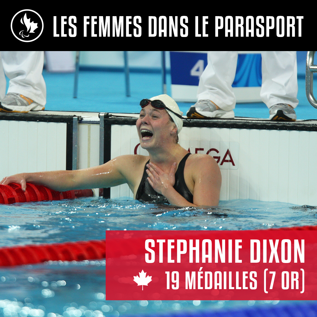Stephanie Dixon a gagné 19 médailles