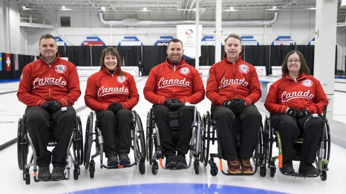2023 wheelchair curling team