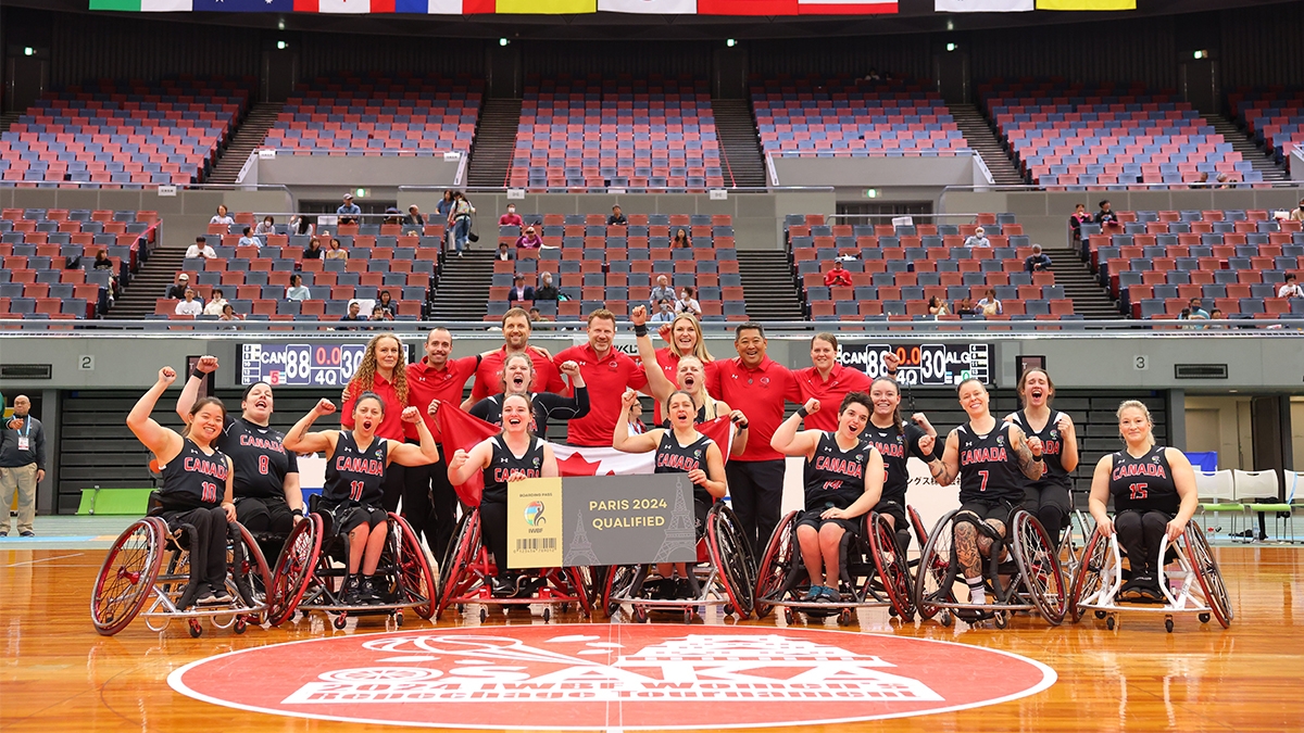 Women's Wheelchair Basketball Team qualified for Paris 2024