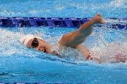 Aurelie Rivard swimming