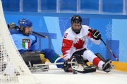 Ben Delaney in action at PyeongChang 2018 Paralympic Winter Games