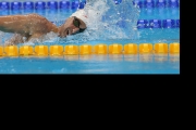 Benoit swimming