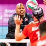 Jamoi Anderson competing during the Lima 2019 ParaPan Am Games.