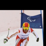 Alexandra skiing in Sochi