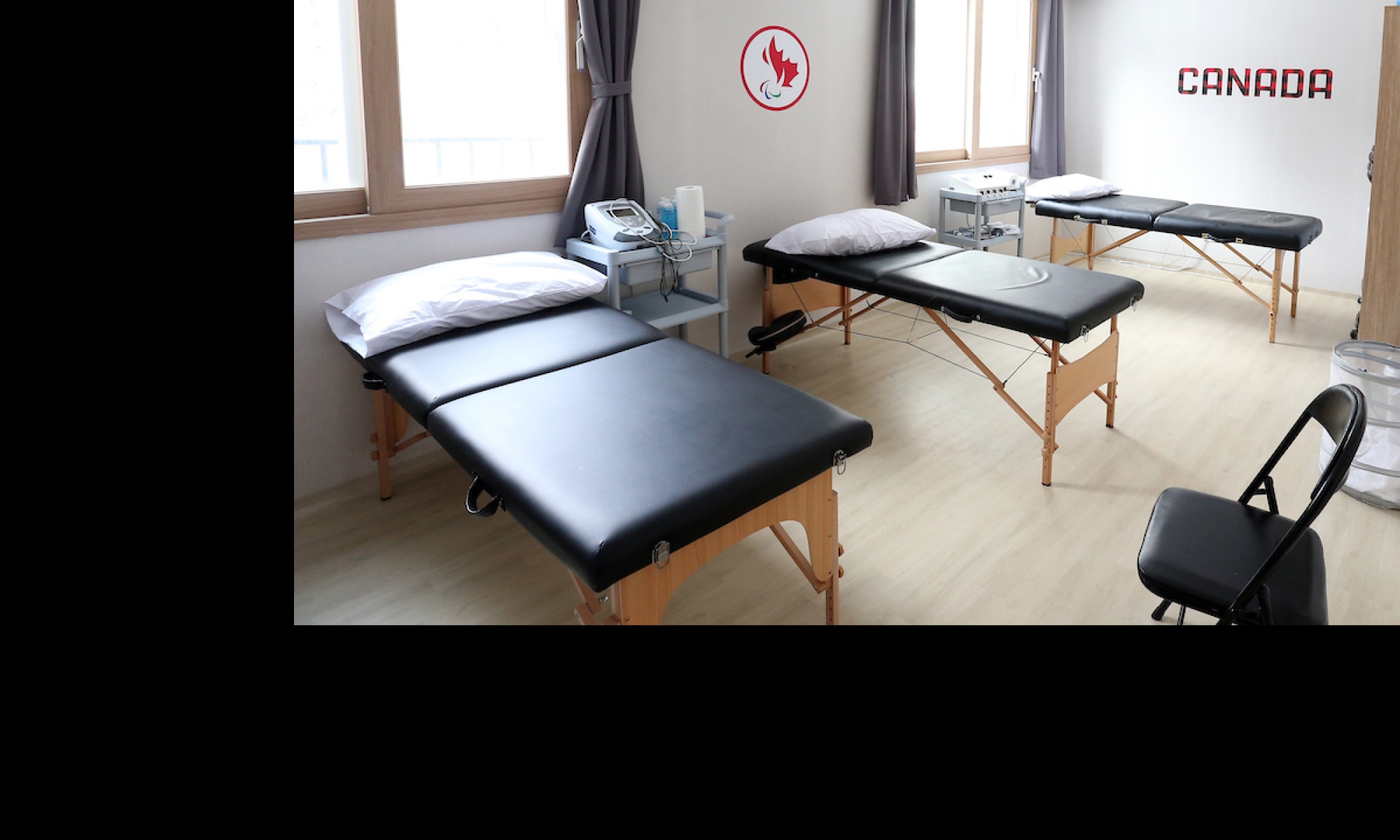 Physiotherapy centre in PeyongChang