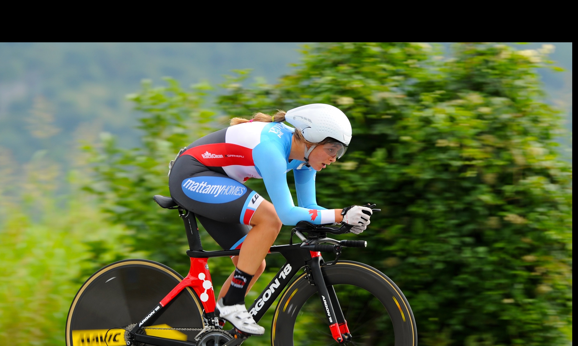 Keely Shaw cycling