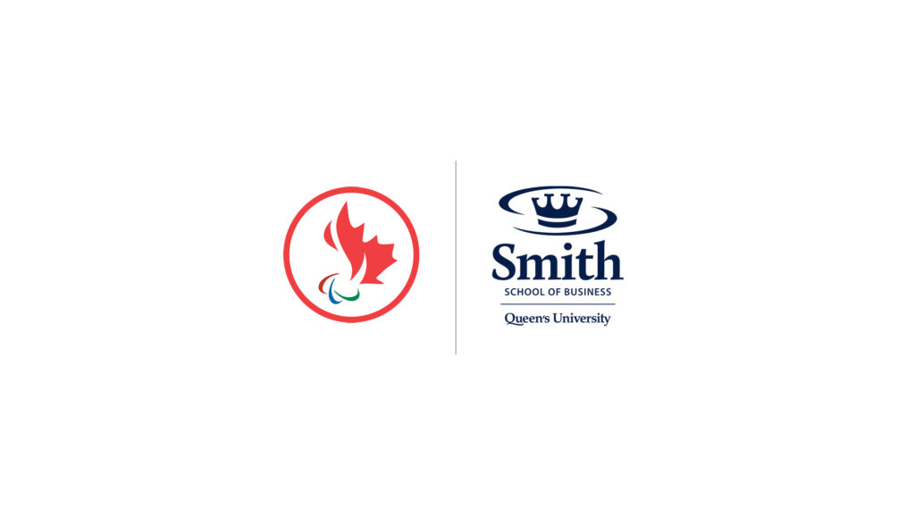 Canadian Paralympic Committee and Queen's Univerisity Smith School of Business logos
