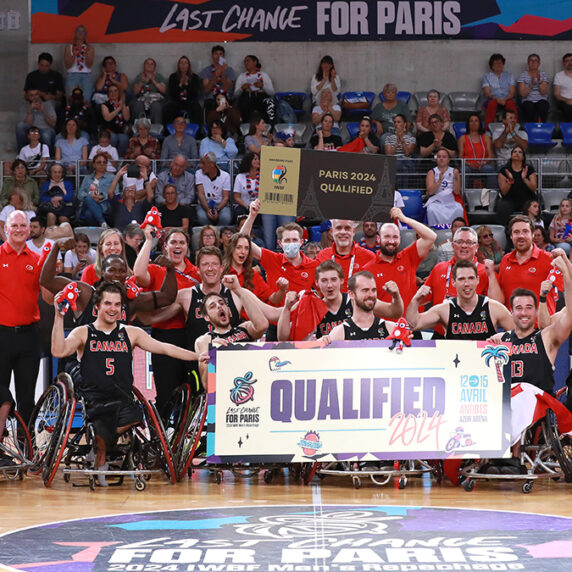 Mens' Wheelchair Basketball Team I Paris Qualified