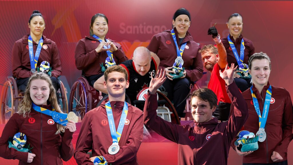 Canadian Parapan Am Team athletes