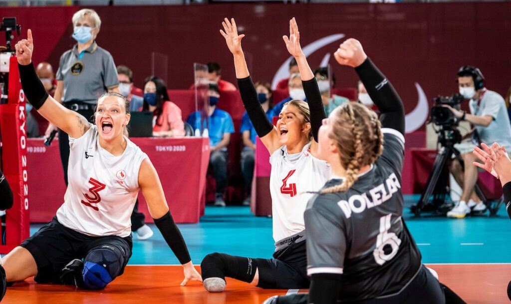 sitting vball