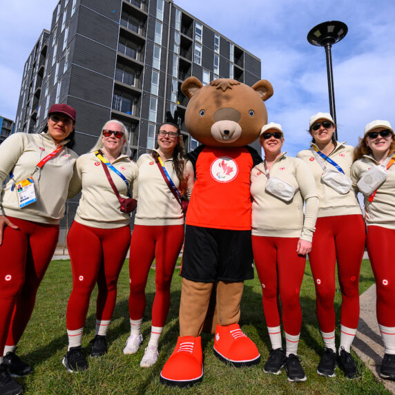 Welcome women's goalball team