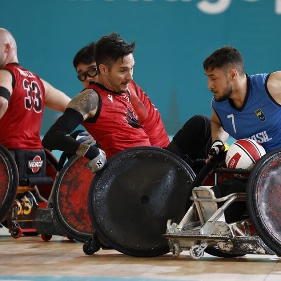Day 5, Wheelchair rugby mixed semifinals