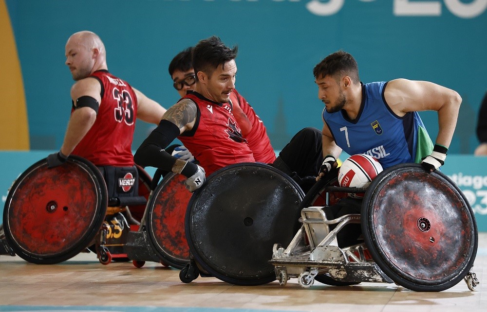 Day 5, Wheelchair rugby mixed semifinals