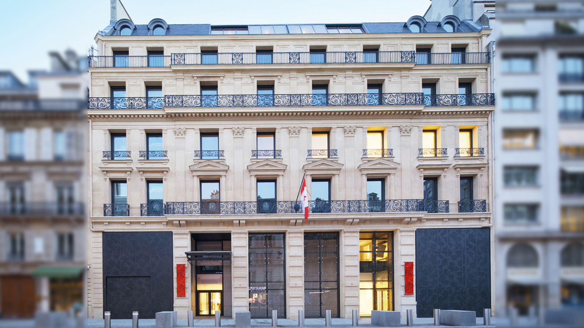 Image de la Maison paralympique canadienne, située au Centre culturel canadien de l’ambassade du Canada en France.