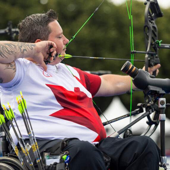 Kyle Tremblay, paratir à l’arc