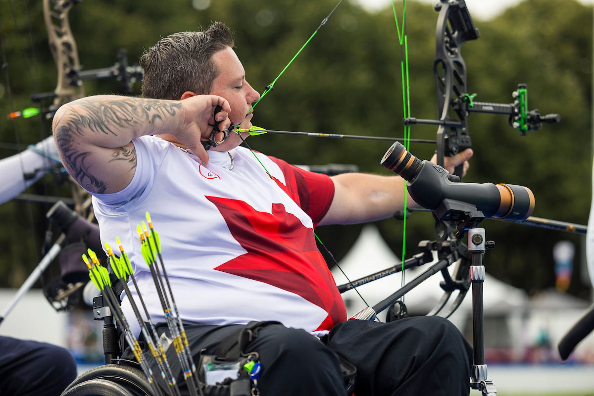 Kyle Tremblay, paratir à l’arc