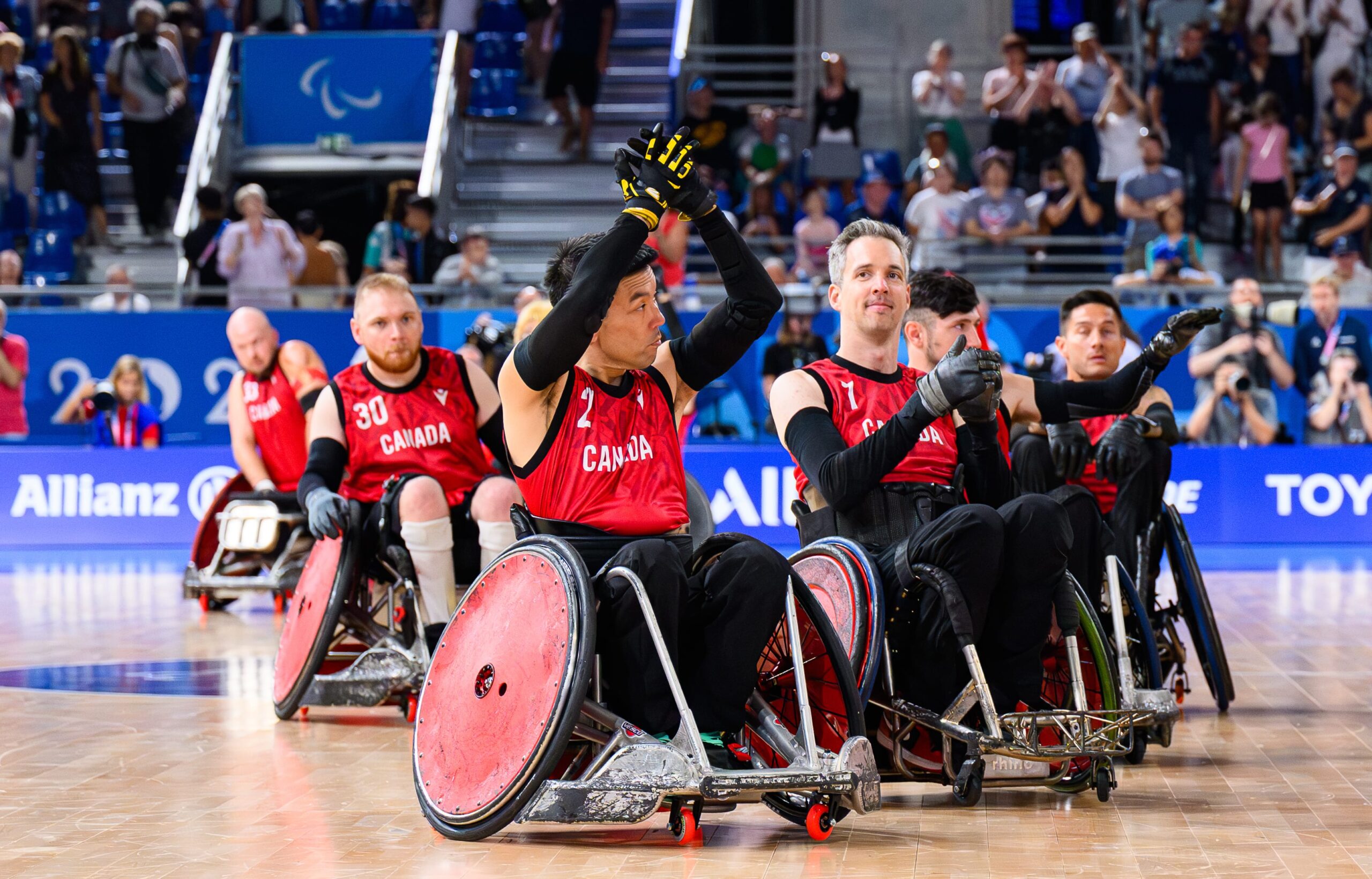 Travis Murao, rugby en fauteuil roulant