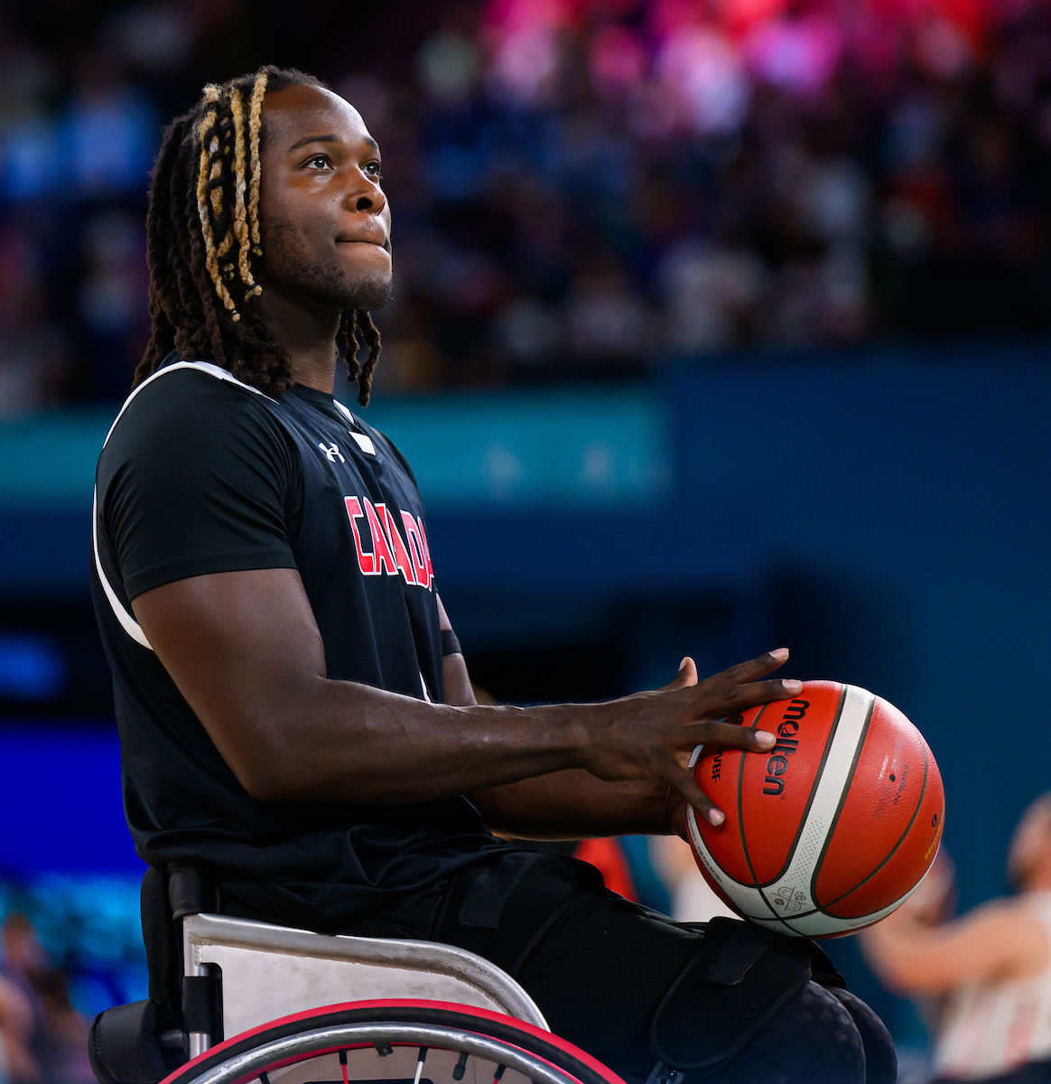 Blaise Mutware, basketball en fauteuil roulant