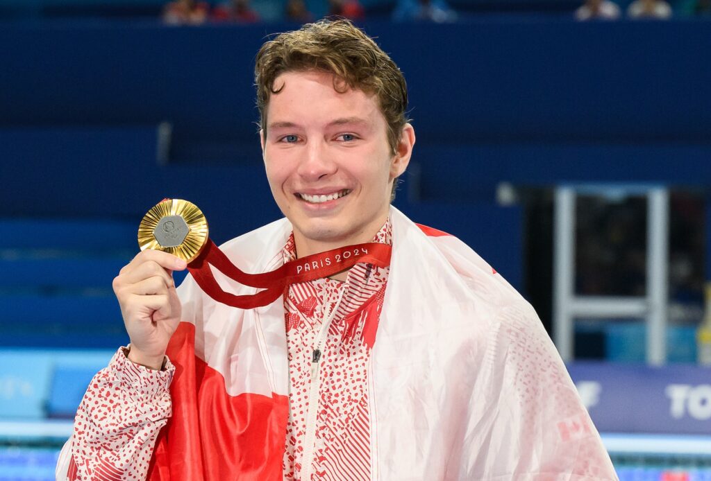 Nicholas Bennett cérémonie de médaille d'or