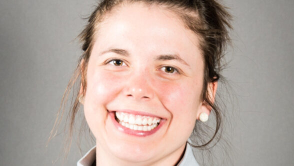 Photo portrait de la paralympienne canadienne Erica Gavel.