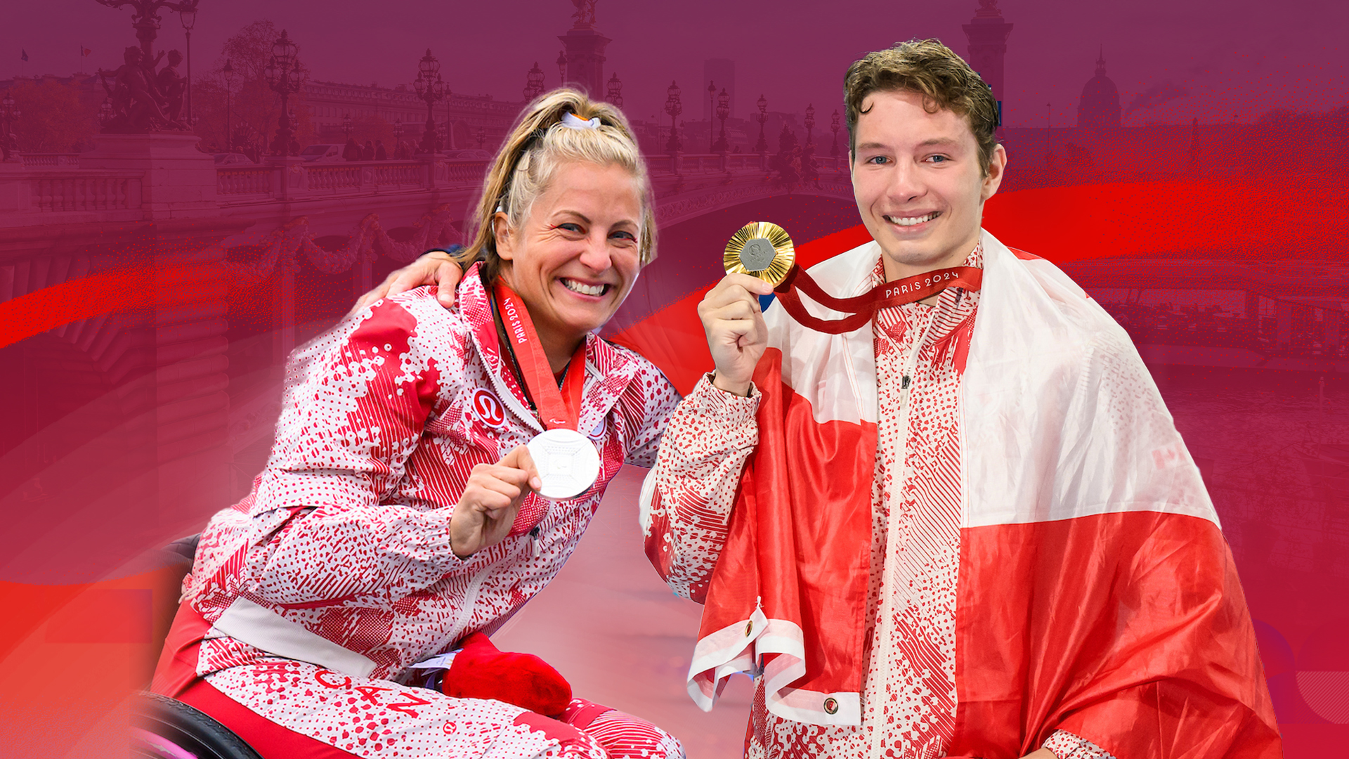 Nicholas Bennett and Brianna Hennessy to carry flag for Canada at Paris 2024 Paralympic Games Closing Ceremony